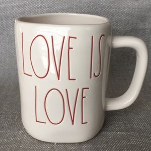 RAE DUNN “LOVE IS LOVE” MUG